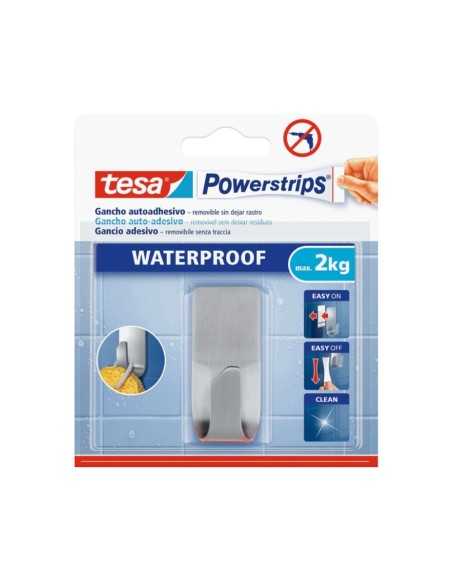 tesa® Powerstrips Waterproof Ganchos Metálicos