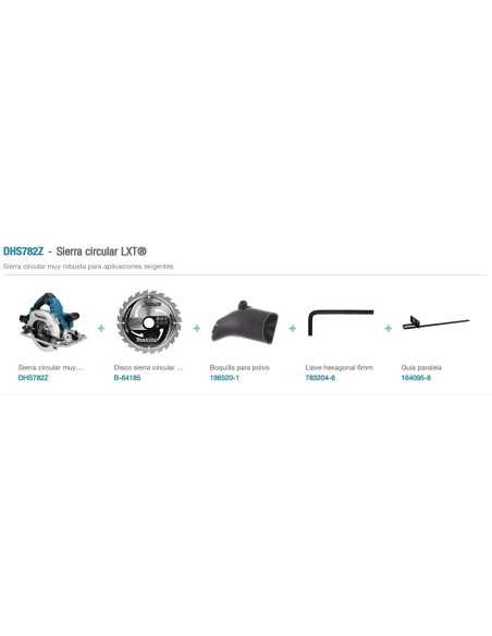 SIERRA CIRCULAR MAKDHS782Z BL 18VX2 LXT 190MM MAKITA