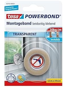 Cinta de montaje con doble cara tesa® Powerbond