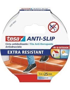 Cinta antideslizante transparente tesa®