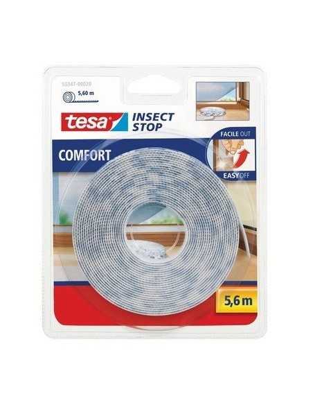 Recambio Cinta Velcro Mosquitera tesa® 5.6m Blanco | TESA