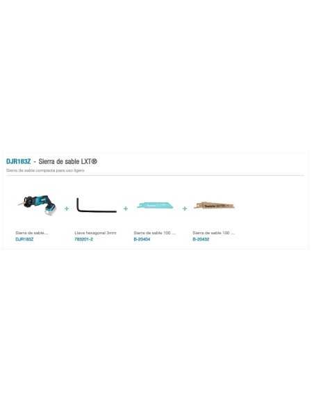SIERRA DE SABLE DJR183ZJ 18V LXT MAKITA