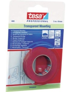 Cinta de montaje PRO Transparente tesa® 5m x 19mm | TESA