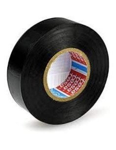 Cinta aislante TESA negra 33MtX25mm | TESA profesional