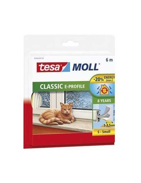 Burlete de caucho CLASSIC Perfil E de TESAMOLL Marrón 6M*9mm*4mm