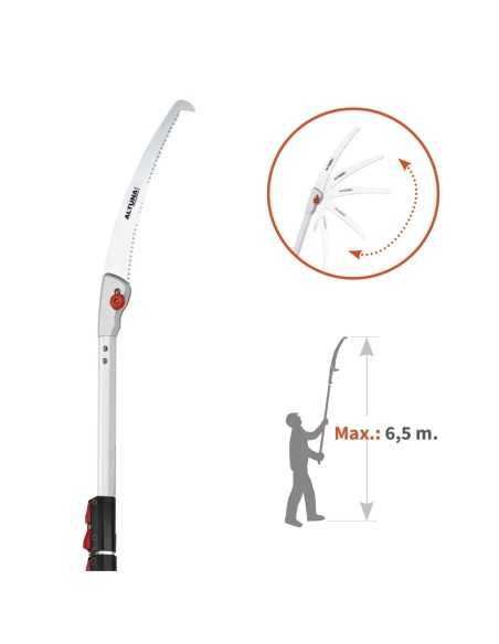 Serrucho de Poda Gancho Altuna con Pértiga Oval 2*1mt |