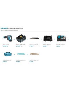 SIERRA SABLE DJR188RTJ 18V BL5.0 AH COMPACT MAKITA 2