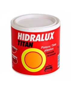 Pintura HIDRALUX TITAN satinada Negro 4L TINTALUX |