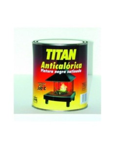 Pintura anticalorica negra TITAN 125 ml TINTALUX |