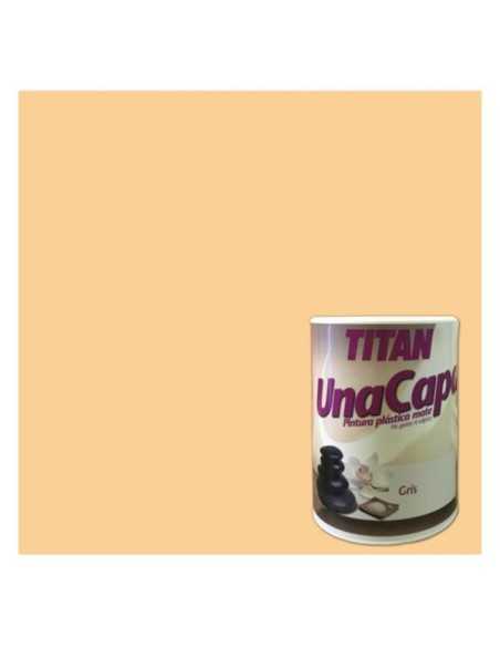 Pintura plastica una capa TITAN salmón 6310 750ml TINTALUX