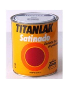 Pintura Laca TITANLAK Satinado Blanco Piedra 4 L TINTALUX |