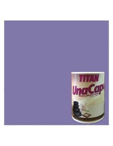 Pintura plastica una capa TITAN lila intenso 6371 750ml