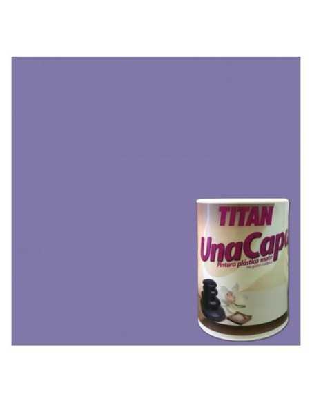 Pintura plastica una capa TITAN lila intenso 6371 750ml