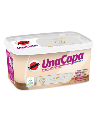 Pintura plastica una capa TITAN Luna Cancer 4L TINTALUX |