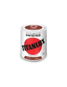 Esmalte Sintetico Brillo TITAN Tintalux 0555 rojo ingles
