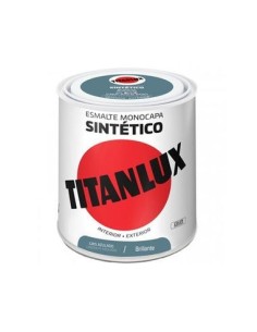 Esmalte TITAN Titanlux Sintetico Brillante 510 Gris Azulado