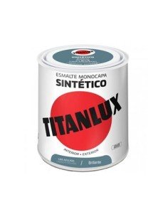 Esmalte TITAN Titanlux Sintetico Brillante 510 Gris Azulado