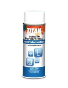 Pintura spray electrodomestico TITAN blanco 200ml TINTALUX