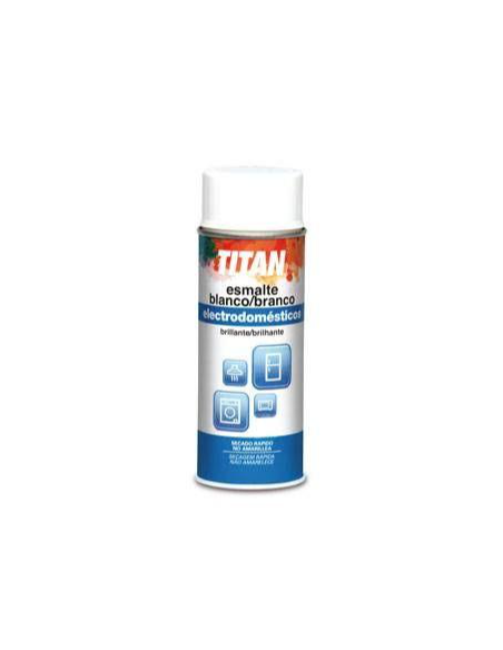 Pintura spray electrodomestico TITAN blanco 200ml TINTALUX