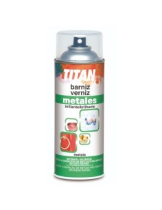 Pintura en Spray brillante para metales TITAN 200 ml