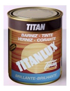 Barniz al Agua Ecológico TITAN Decoración Birillante Nogal