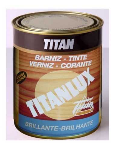 Barniz al Agua Ecológico TITAN Decoración Birillante Nogal
