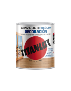 Barniz al Agua Ecológico TITAN Decoración Birillante