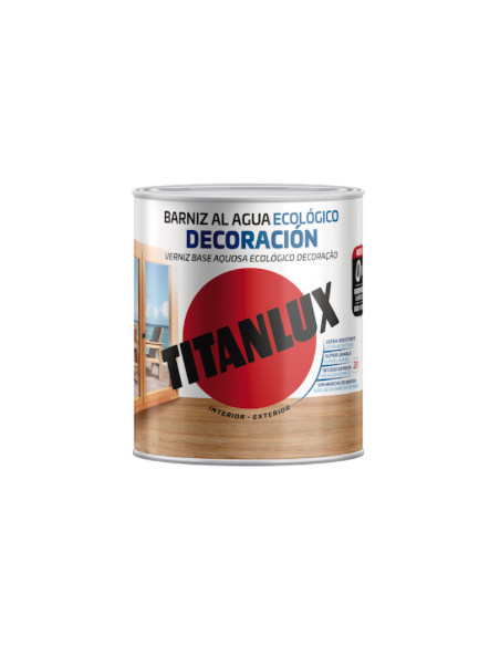 Barniz al Agua Ecológico TITAN Decoración Birillante