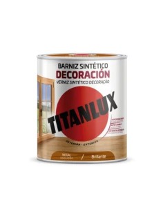 Barniz sintético TITAN nogal brillante 750 ml | Barniz