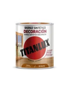 Barniz sintético TITAN nogal brillante 750 ml | Barniz