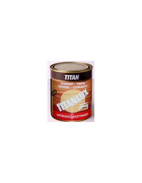 Barniz sintético TITAN Titanlux Decoración Satinado Castaño