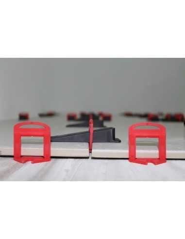 Brida Delta Level System RUBI 3-12mm 1mm Bolsa (400 uni) | Cómpralo en CAHERSA