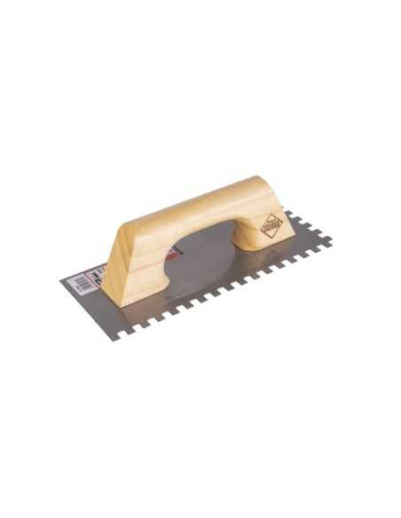 Llana Peine RUBI con mango de madera 28cm 10x10mm | Cómpralo en CAHERSA