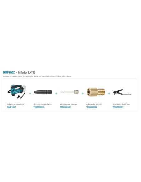 INFLADOR BATERIA DMP180Z 18V MAKITA