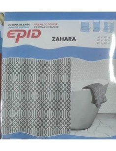 Cortina baño zahara EPID 200 x 200 cm | Compra en CAHERSA