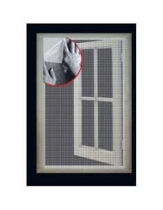 Mosquitera Con Velcro Blanco EPID 130x150 cm | EPID Hogar
