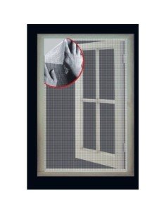 Mosquitera Con Velcro Blanco EPID 130x150 cm | EPID Hogar