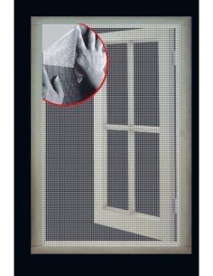 Mosquitera Con Velcro Negro EPID 130x150 cm | EPID Hogar