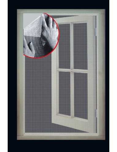 Mosquitera Con Velcro Negro EPID 130x150 cm | EPID Hogar