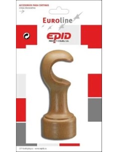 Soporte Frontal para Barra de Cortina EPID Euroline 29 mm 1