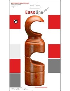 Soporte Frontal para Barra de Cortina EPID Euroline 29 mm 2