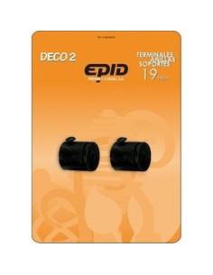 Soporte Lateral Barra Cortina EPID 19mm Metalico Deco 2