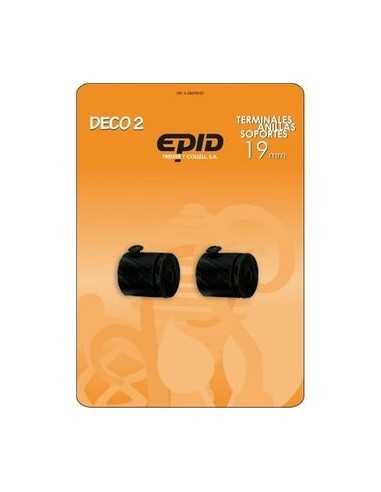 Soporte Lateral Barra Cortina EPID 19mm Metalico Deco 2