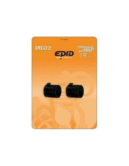 Soporte Lateral Barra Cortina EPID 19mm Metalico Deco 2