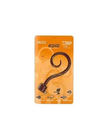 Terminal barra cortina Loira EPID 19 mm izquierdo metal