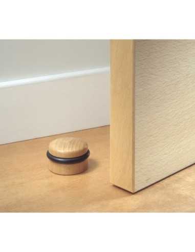 Tope de puerta cilíndrico INOFIX Madera Sapelly Adhesivo | Pide el tuyo