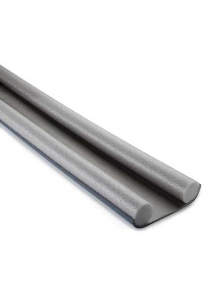 Burlete bajo puerta INOFIX 27x950x105mm gris flexible | Compra ahora