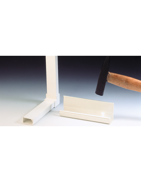 Canaleta Adhesiva INOFIX Blanca 12x07mm 2mt | Compra online al mejor precio