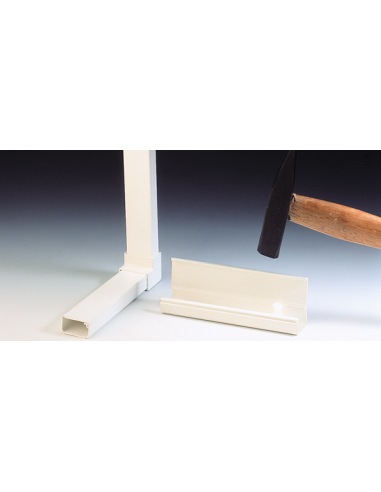 Canaleta Adhesiva INOFIX Madera Oscura 16x10mm 2mt | Compra online al mejor precio