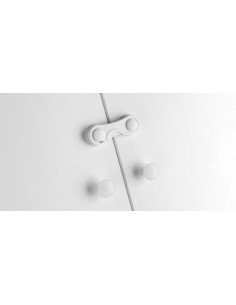 Cierre seguridad frontal con pestillo INOFIX Blanco pack 2 | Compra ahora 2